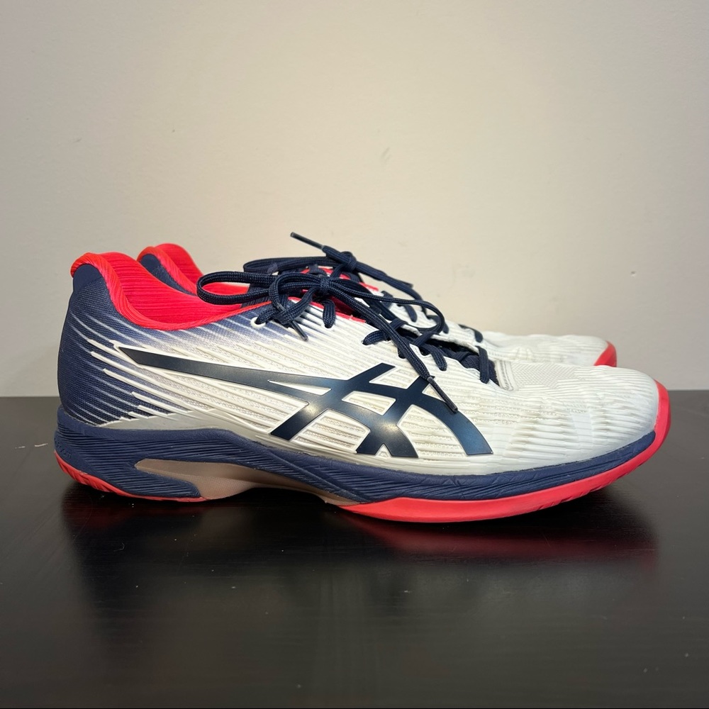 Asics Womens Solution Speed FF 1042A002 Lace Up Low Top Sneakers Shoes 11.5
